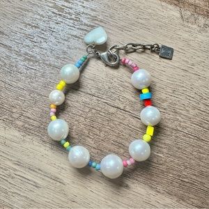 Dannijo Multicolor Beaded Clasp Bracelet